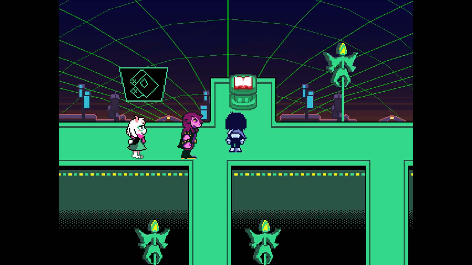 Cyber Field - Deltarune: Chapter 1 And 2 Walkthrough - Neoseeker