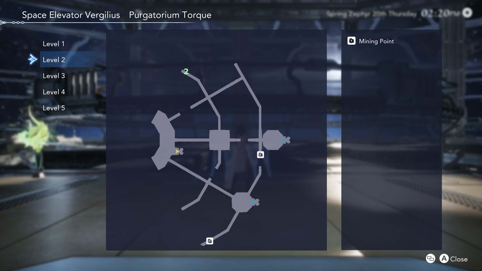 Space Elevator Vergilius Map Harvestella Walkthrough Neoseeker