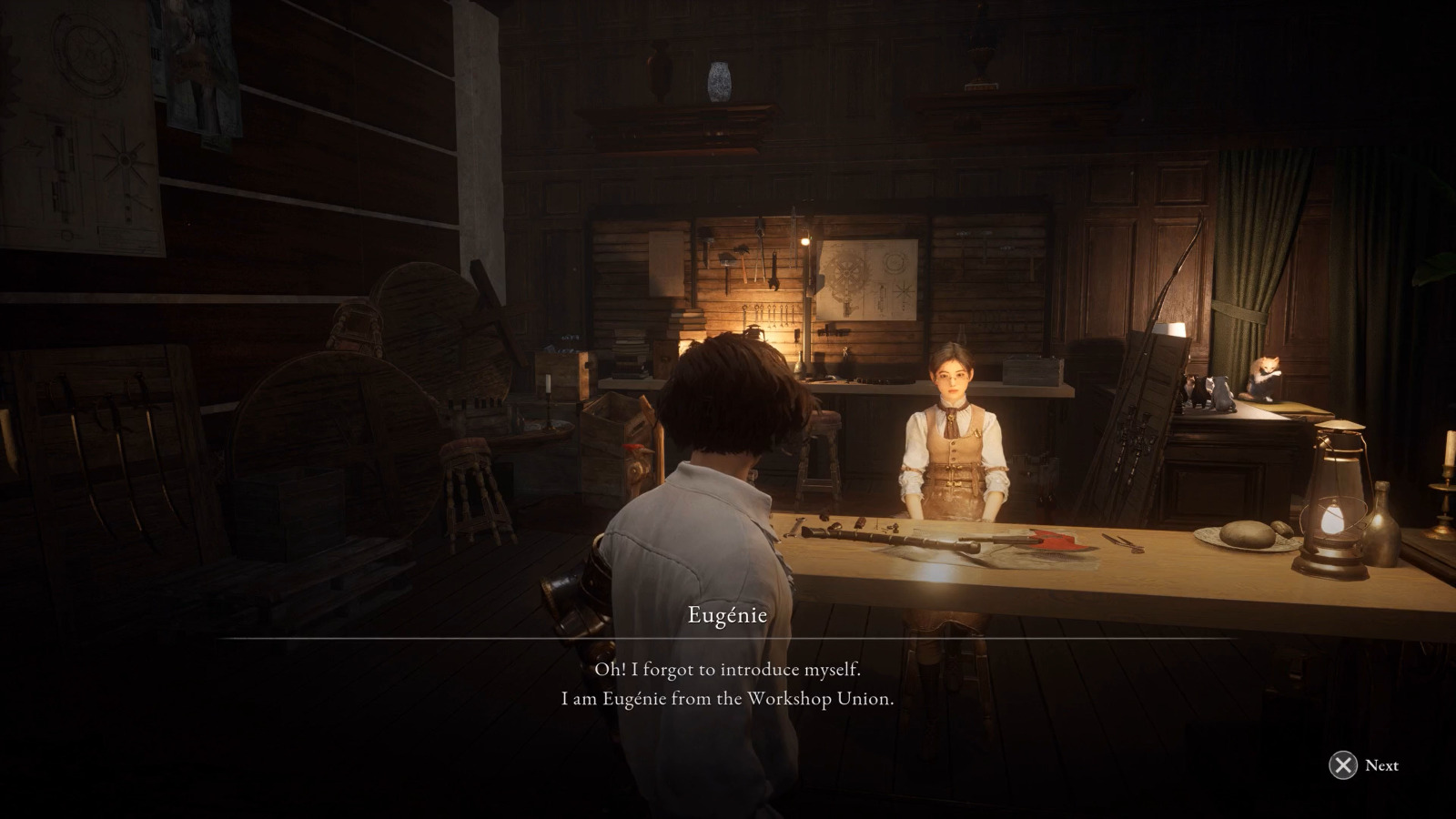 NPC Eugénie Lies of P Walkthrough Neoseeker