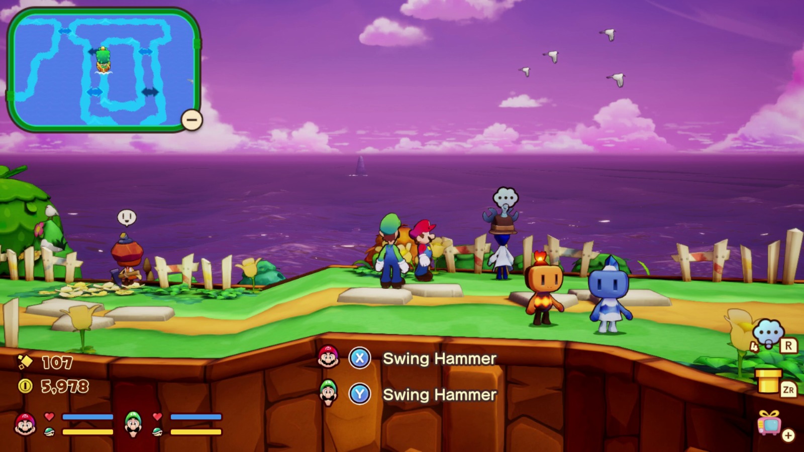 Technikki Paws Technikkis Past - Mario & Luigi: Brothership Walkthrough - Neoseeker