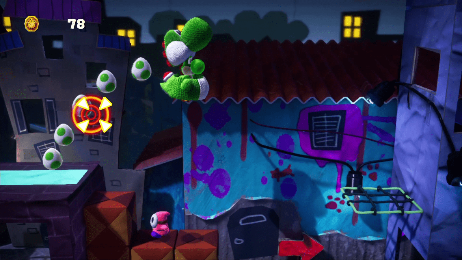 Be Afraid of the Dark Yoshi's Crafted World Walkthrough Neoseeker