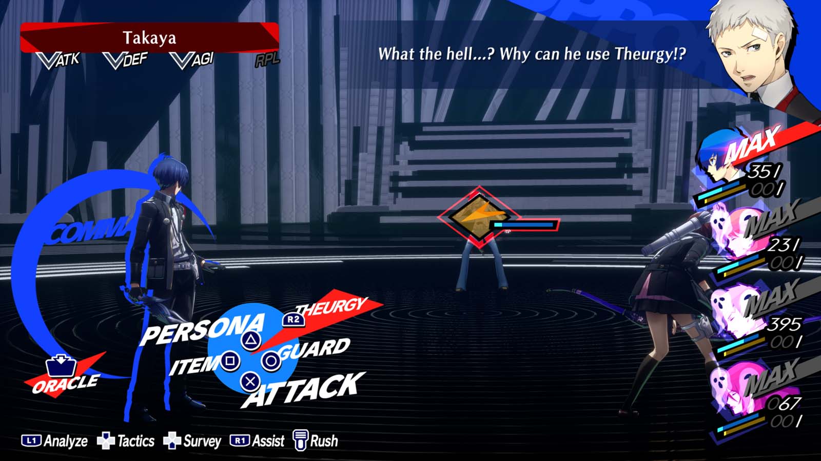 Takaya Boss Fight Guide - Persona 3 Reload - Neoseeker