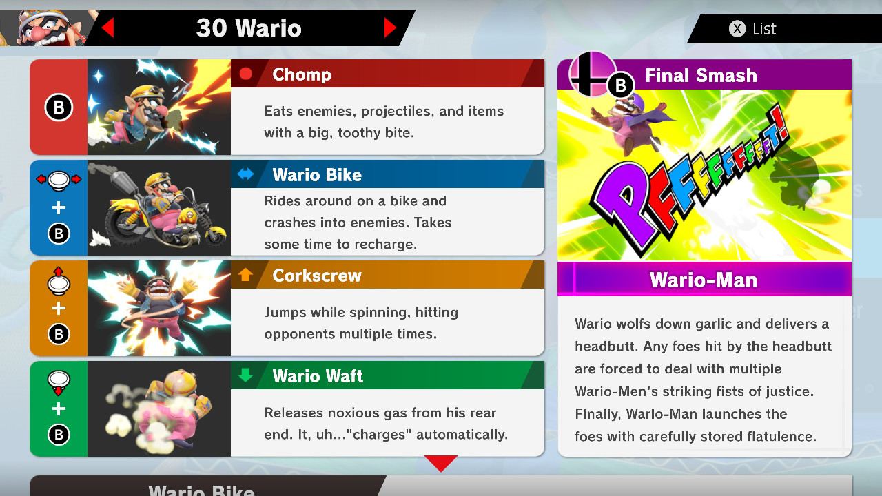 Wario - Super Smash Bros. Ultimate Walkthrough - Neoseeker
