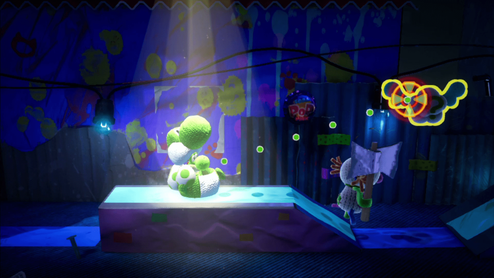 Be Afraid of the Dark Yoshi's Crafted World Walkthrough Neoseeker
