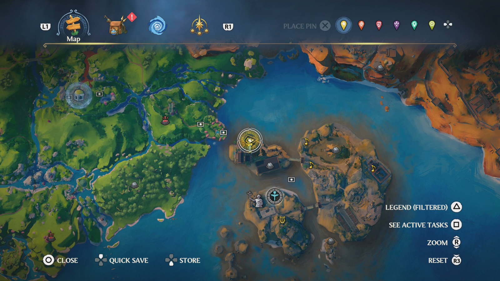 Chest Locations/Clashing Rocks Chest Locations Immortals Fenyx Rising