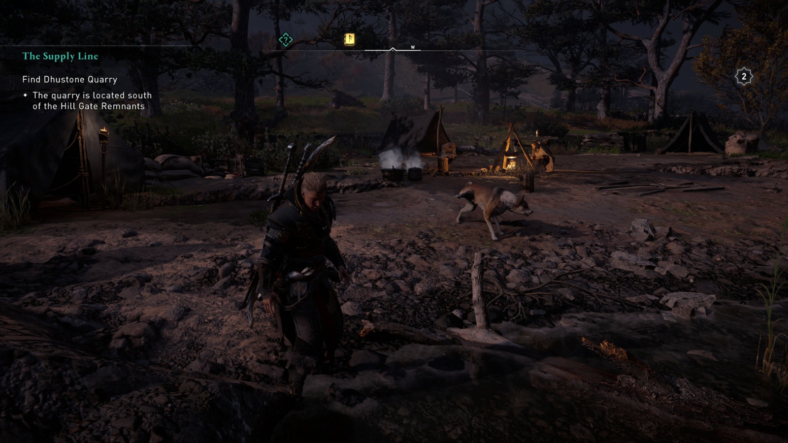 The Supply Line Assassin's Creed Valhalla Walkthrough Neoseeker