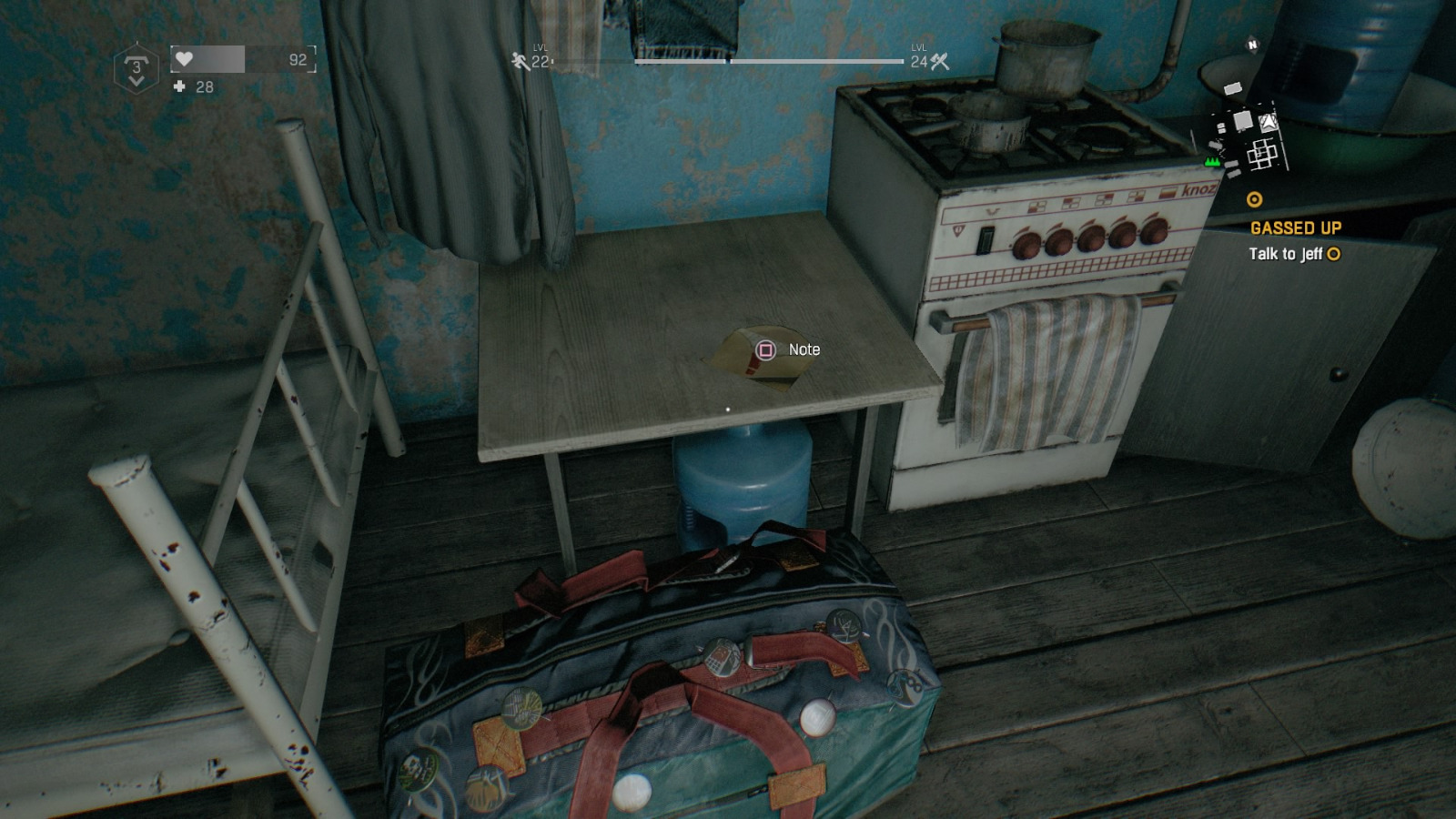 dying light total security turn off the generator
