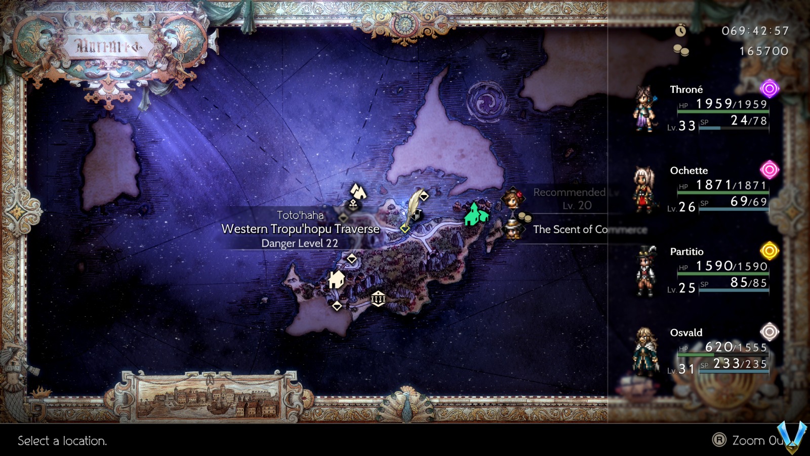 Octopath Traveler II - Hunter Job Location Guide - Neoseeker