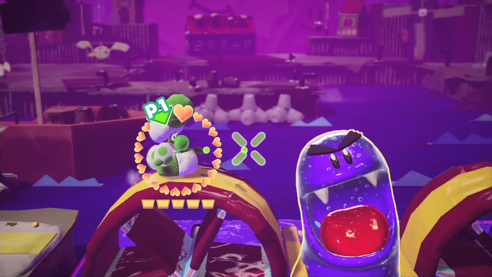 Worlds-Pirate Pier - Yoshi's Crafted World Walkthrough - Neoseeker