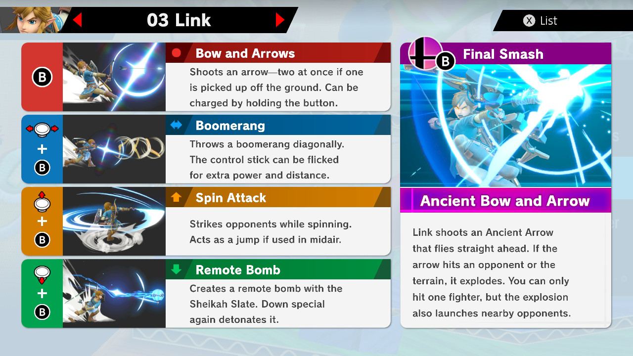 Link - Super Smash Bros. Ultimate Walkthrough - Neoseeker