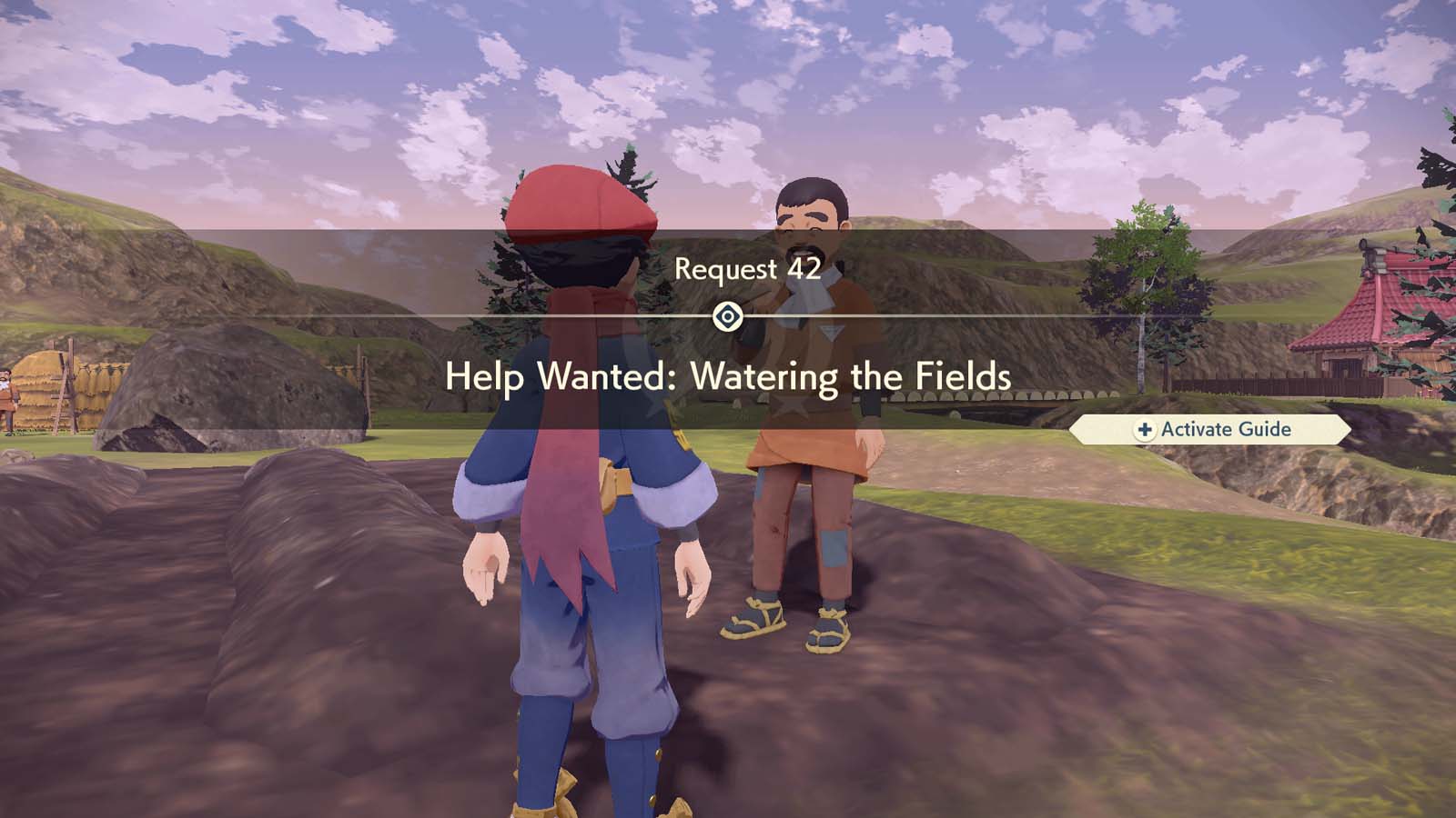 Help Wanted Watering the Fields Request Guide Pokémon Legends