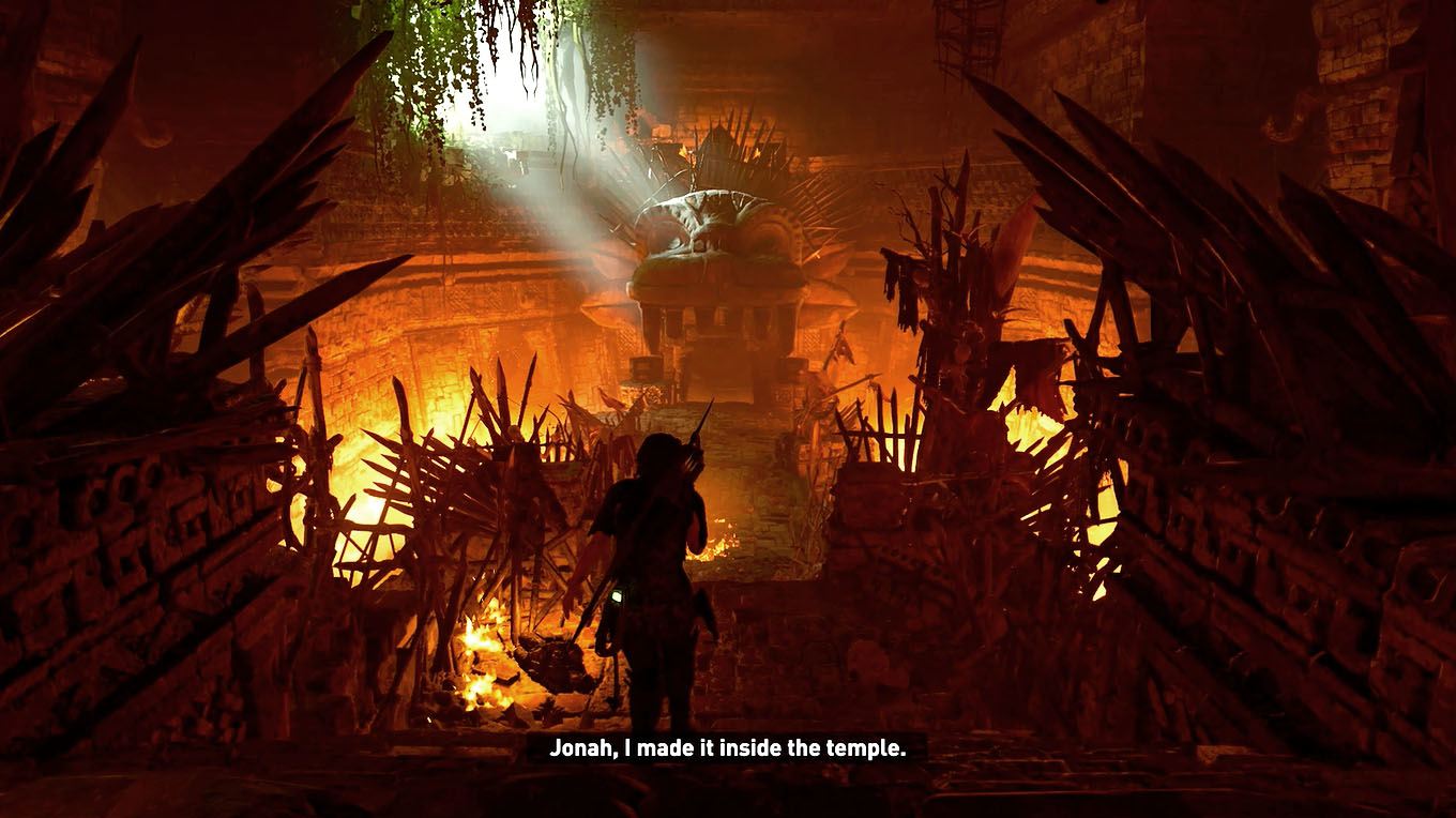 path of the living shadow of the tomb raider