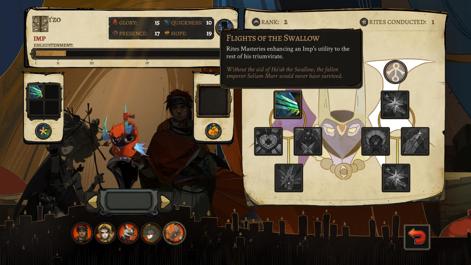 Masteries - Pyre Walkthrough - Neoseeker