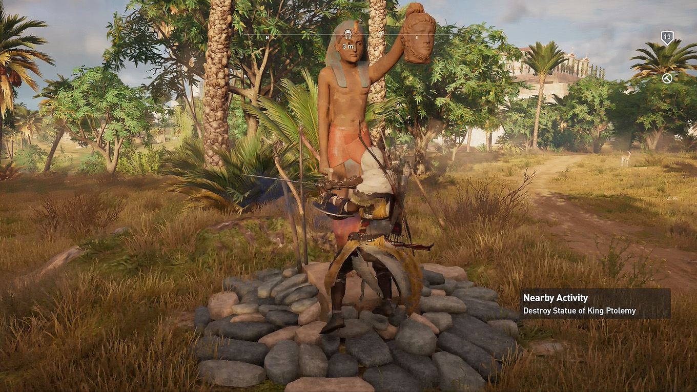 Ptolemy Statues Assassin's Creed Origins Walkthrough Neoseeker
