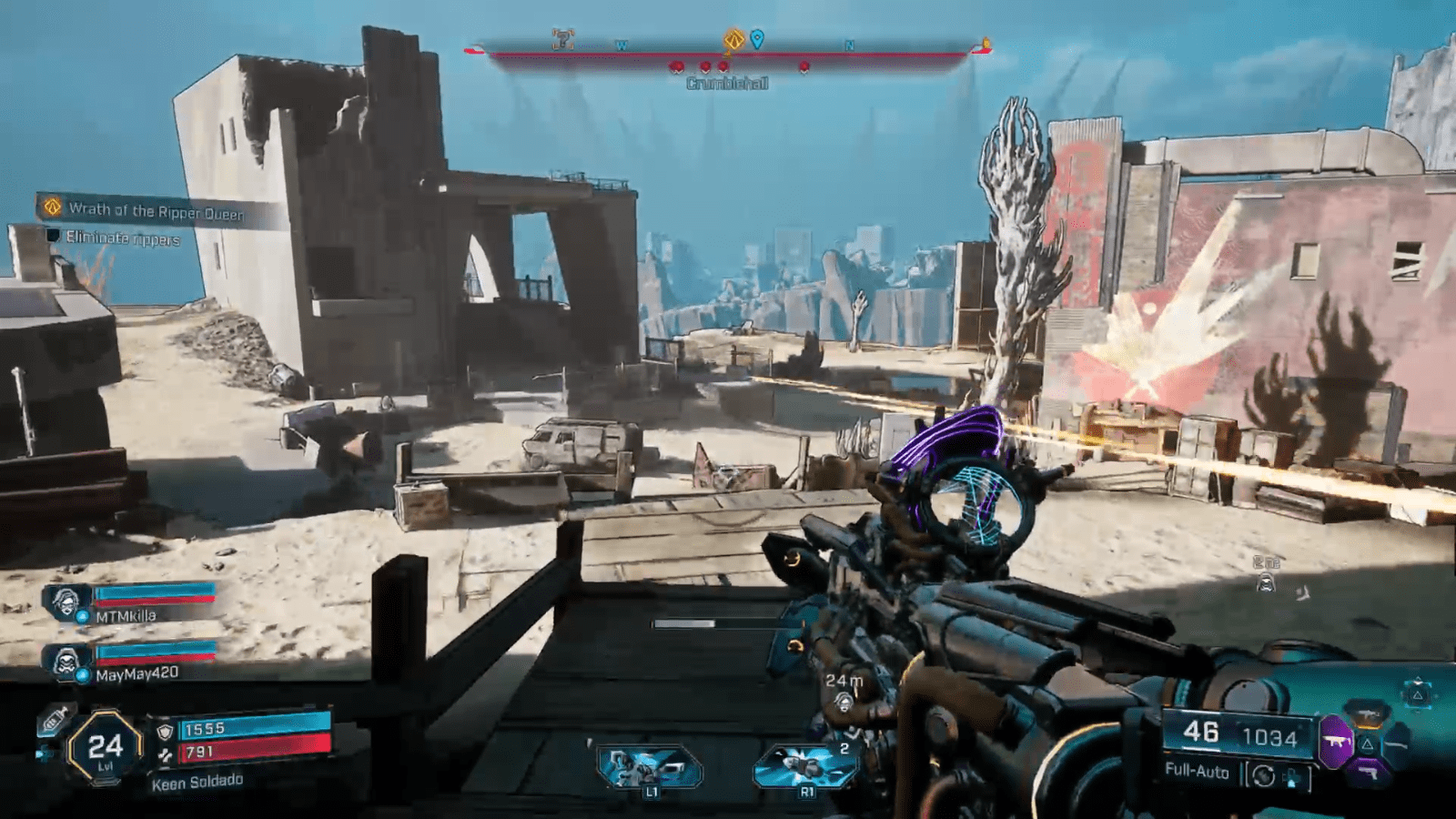 Wrath of the Ripper Queen - Borderlands 4 Walkthrough - Neoseeker