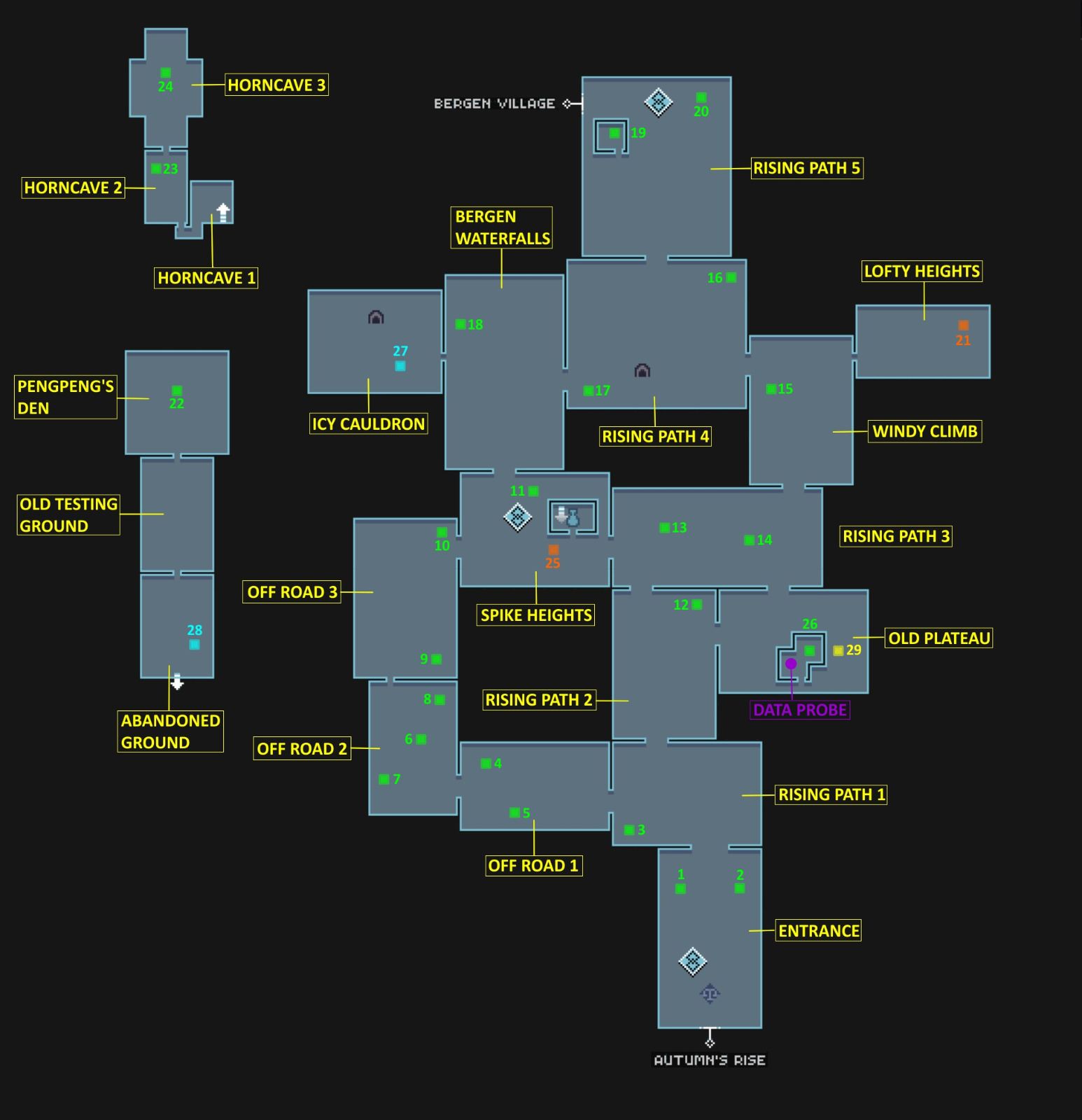 Bergen Trail - CrossCode Walkthrough - Neoseeker