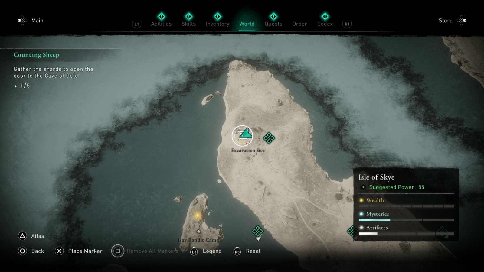 Isle of Skye - Treasure Hoard Map - Assassin's Creed Valhalla ...