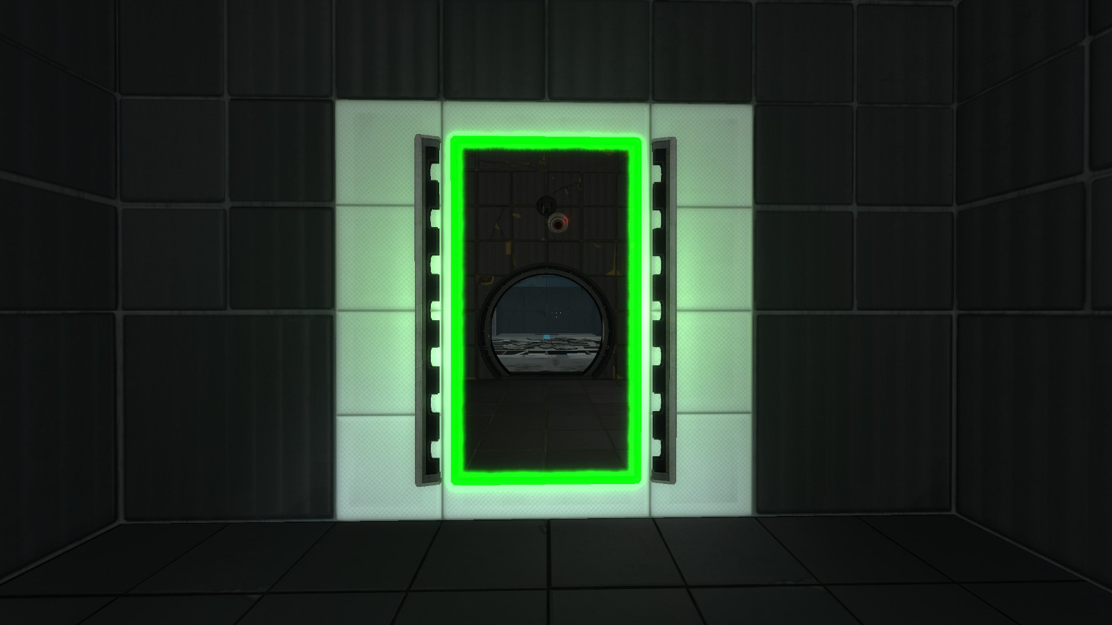 Portal 2 зеленый портал фото 14