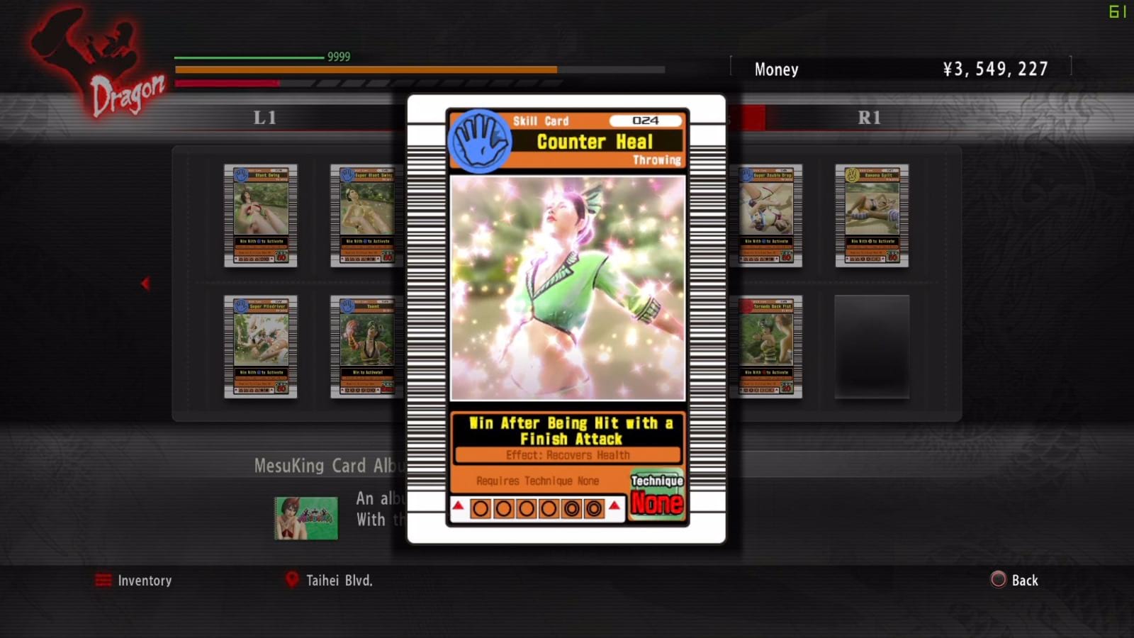 Mesuking Skill Card List and Locations Yakuza Kiwami Walkthrough