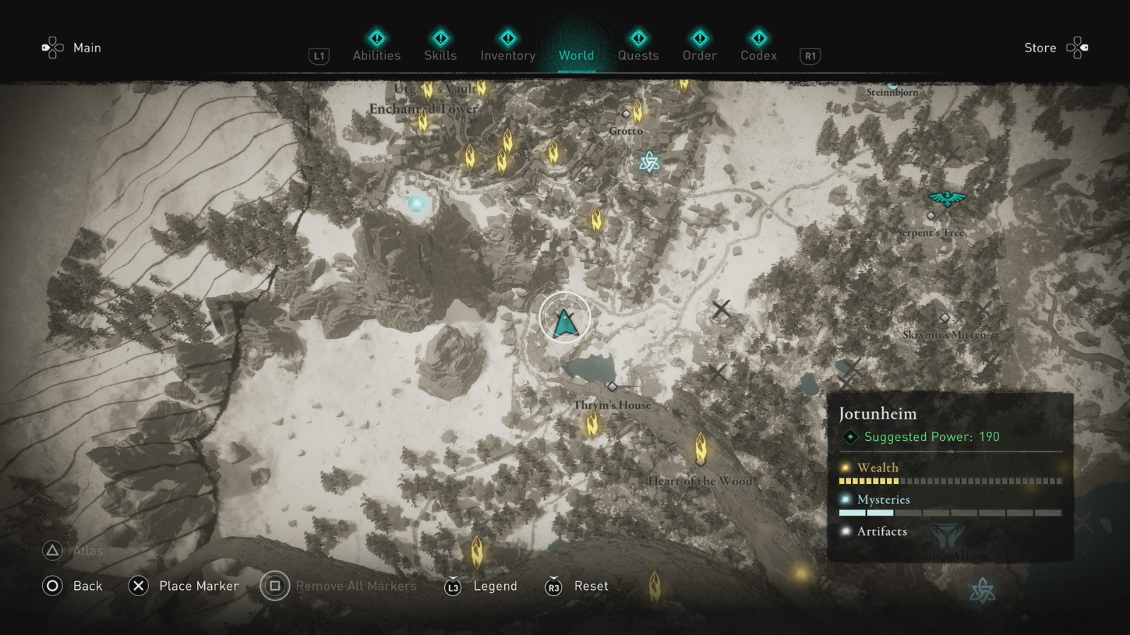 Jotunheim Ymirs Blood Stone Locations Assassin's Creed Valhalla