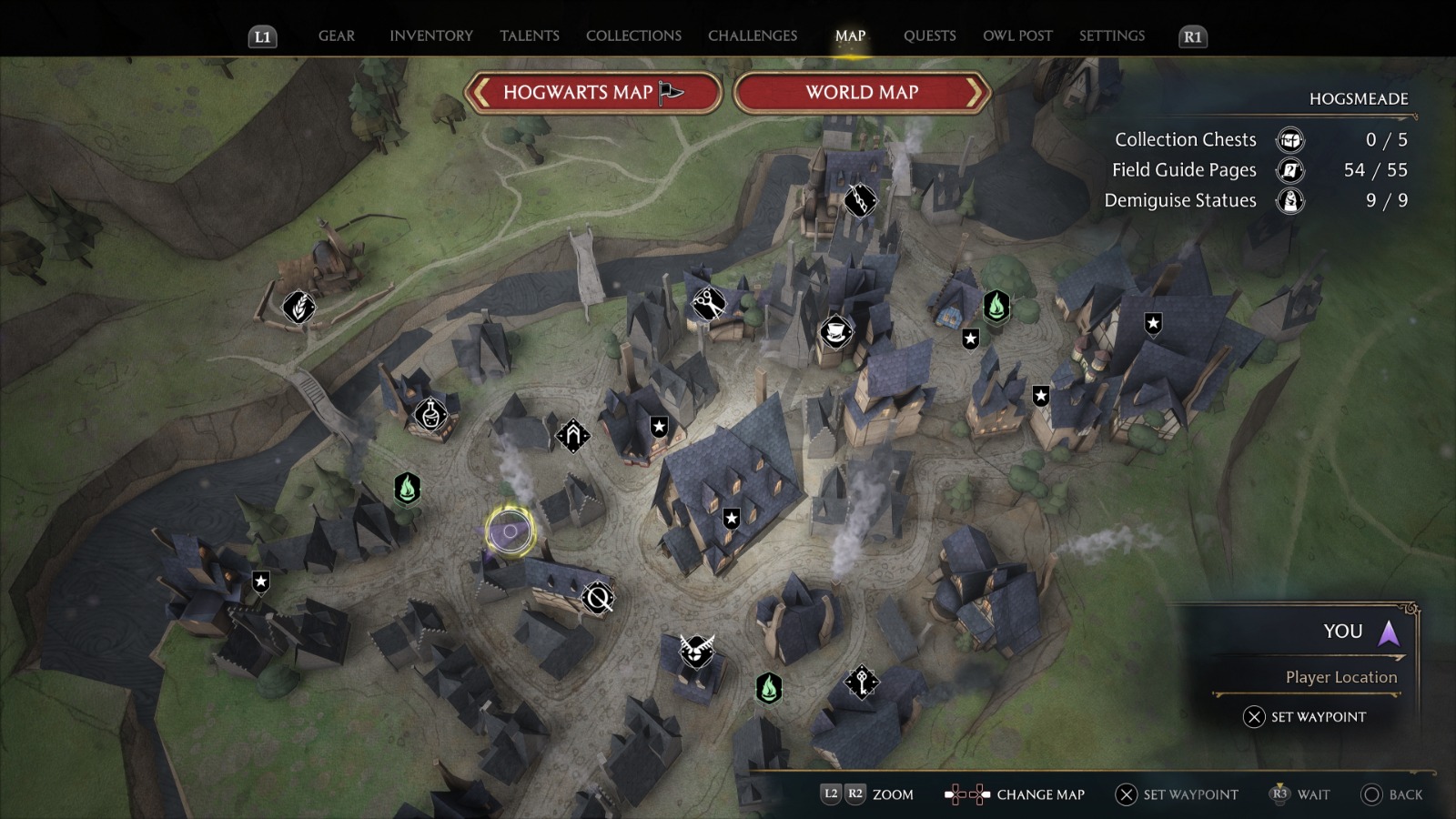 Hogwarts Legacy - All Field Guide Pages - Hogsmeade Locations Guide ...