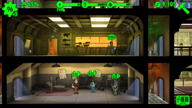 fallout shelter how big should training rooms be