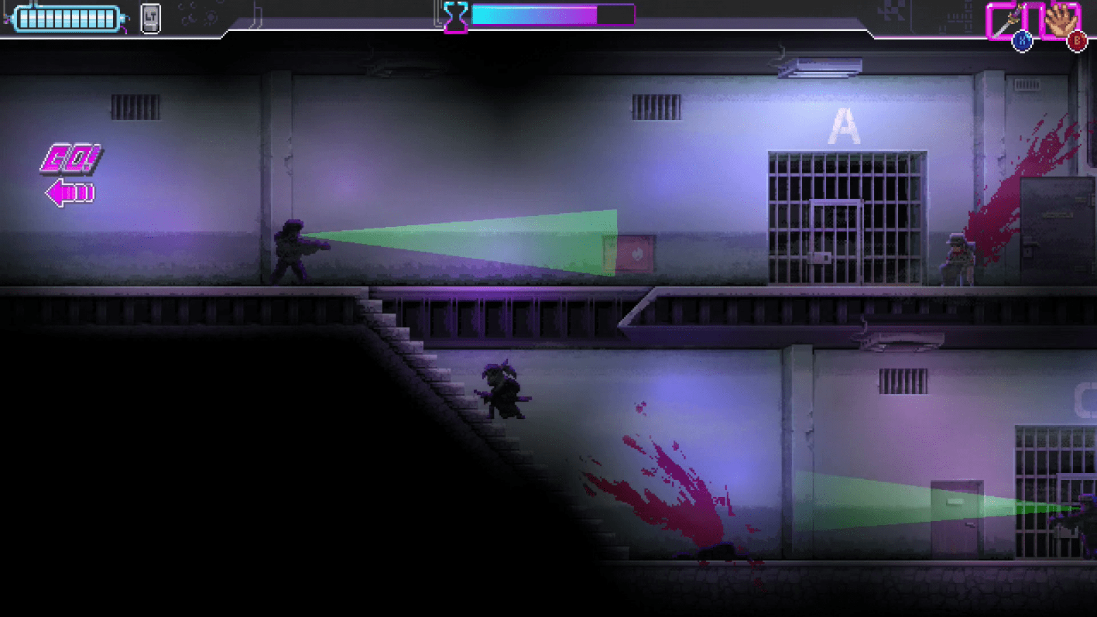 katana zero stealth prison