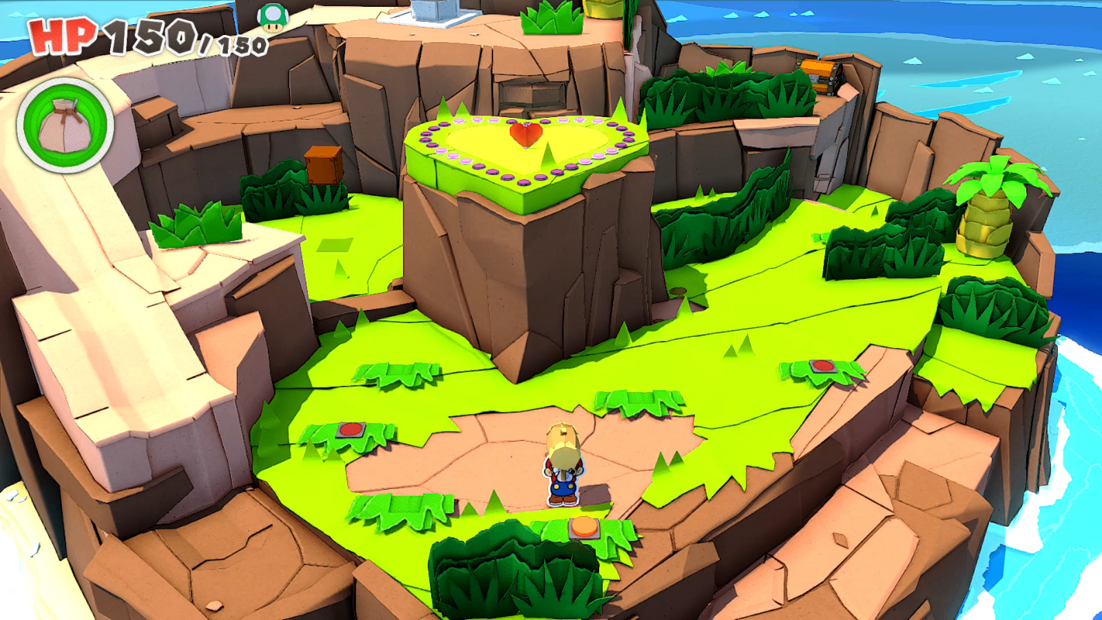 Paper Mario Origami King Heart Island Walkthrough Paper Mario The