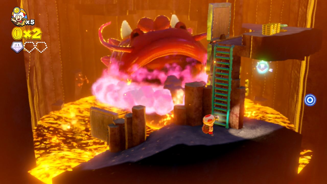 1-10 The King of Pyropuff Peak - Captain Toad: Treasure Tracker Switch ...