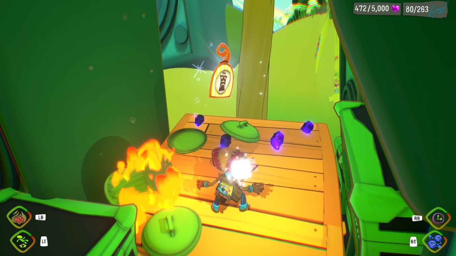 Emotional Baggage PSI King's Sensorium Psychonauts 2 Walkthrough