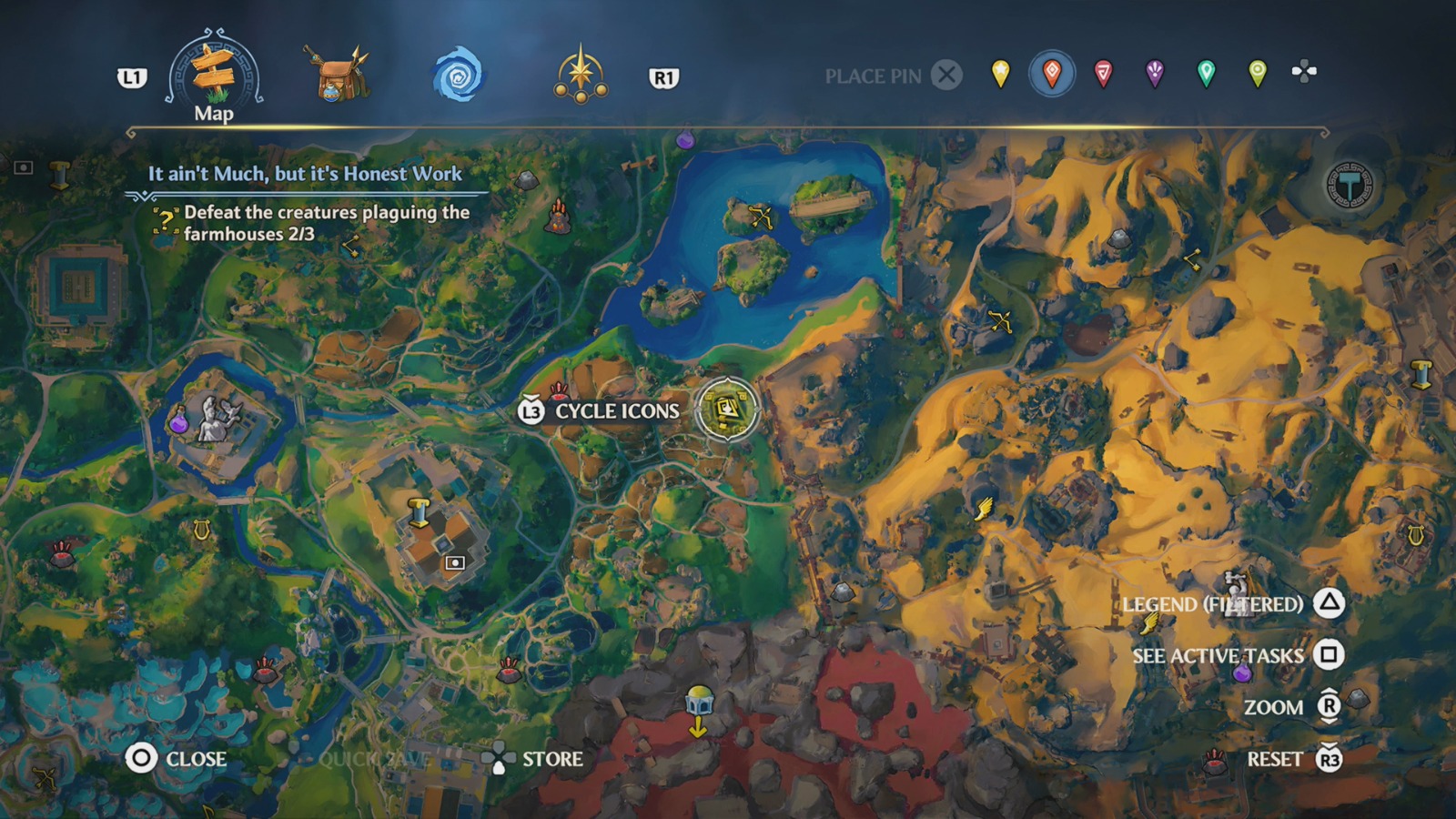 It Aint Much, but its Honest Work Immortals Fenyx Rising Walkthrough Neoseeker