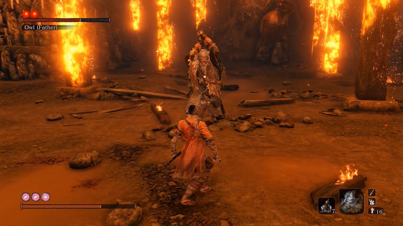 Boss Owl (Father) Sekiro Shadows Die Twice Walkthrough Neoseeker
