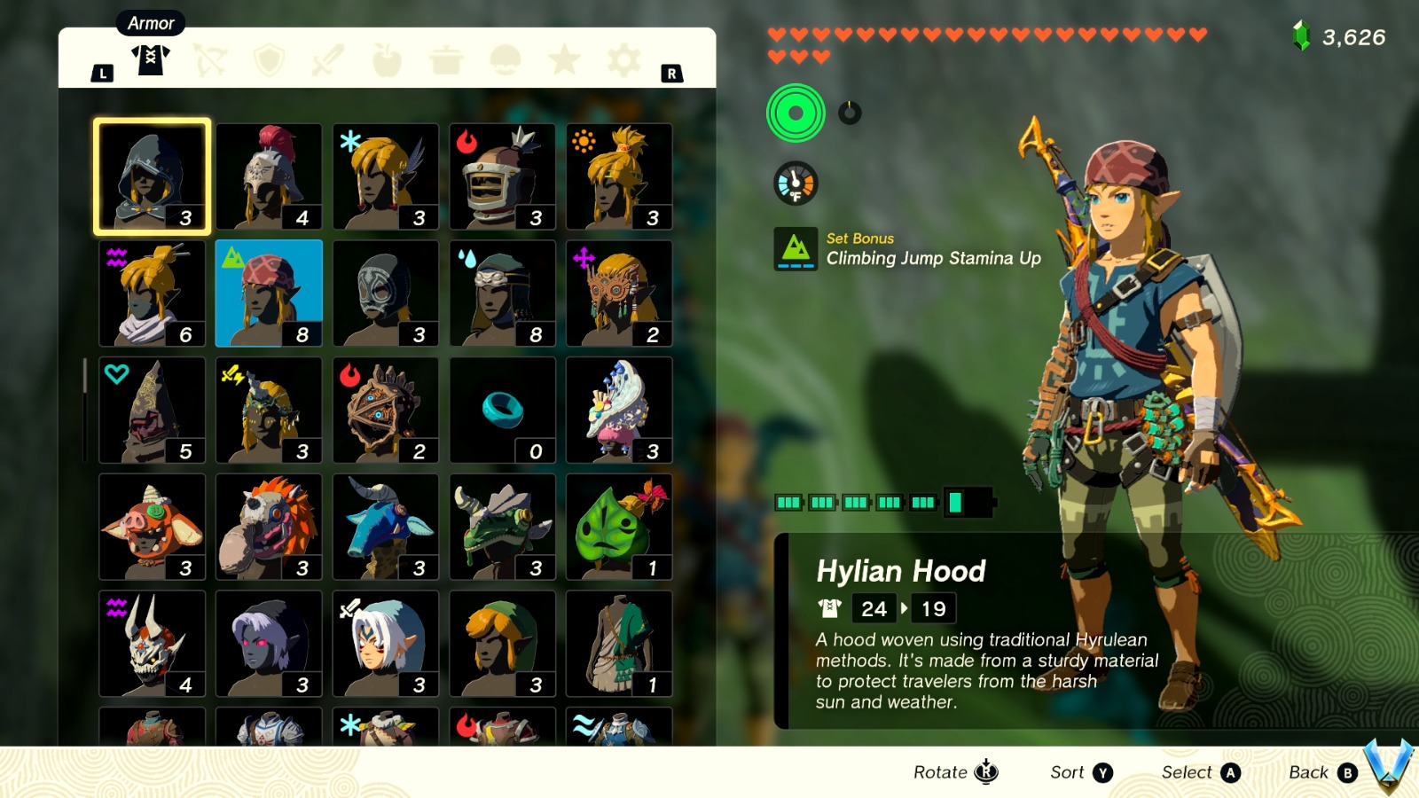 Tears of the Kingdom Where to find the Full Climbing Armor Set Guide The Legend of Zelda