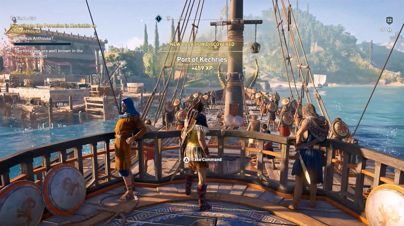 Walkthrough: To Find a Girl - Assassin's Creed Odyssey - Neoseeker