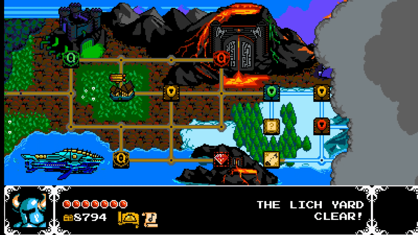 The Lich Yard Shovel Knight Walkthrough Neoseeker