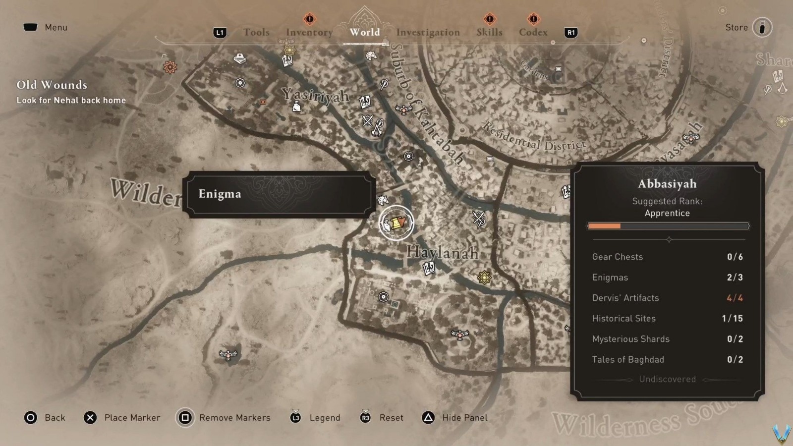 Assassin's Creed Mirage - Abbasiyah Enigmas Locations Guide - Neoseeker