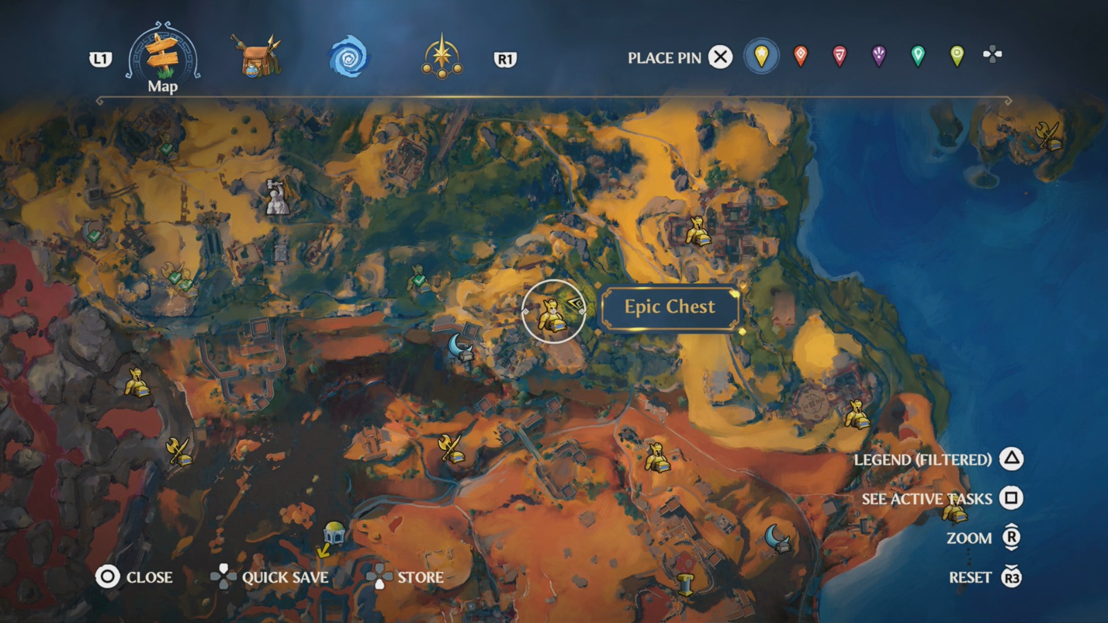 The Chest Locations Immortals Fenyx Rising Walkthrough