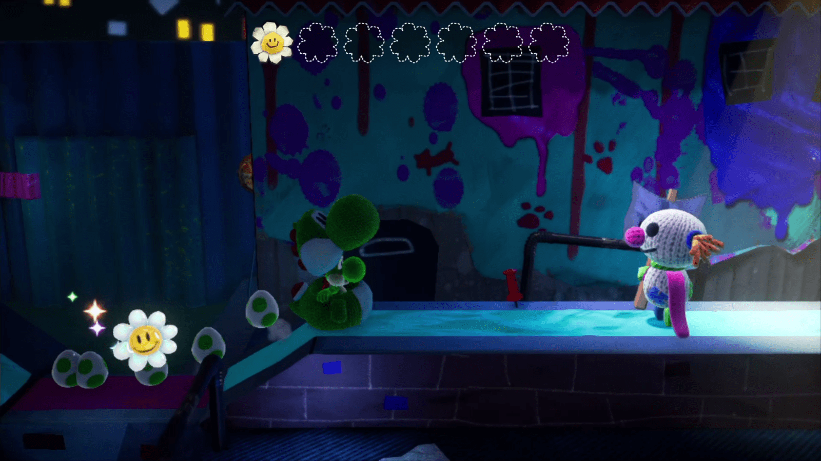 Be Afraid of the Dark Yoshi's Crafted World Walkthrough Neoseeker