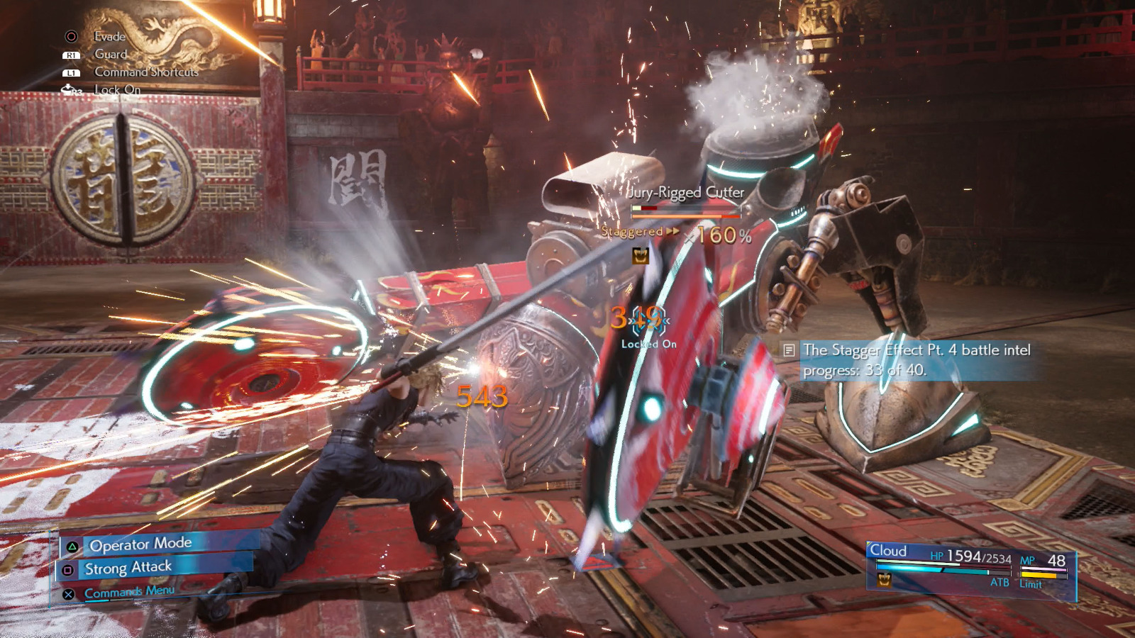 Side Quest Shears' Counterattack Final Fantasy VII Remake