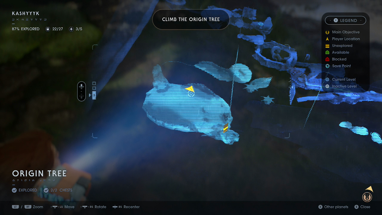 Collectibles and Other Useful Items/Kashyyyk Collectible Locations