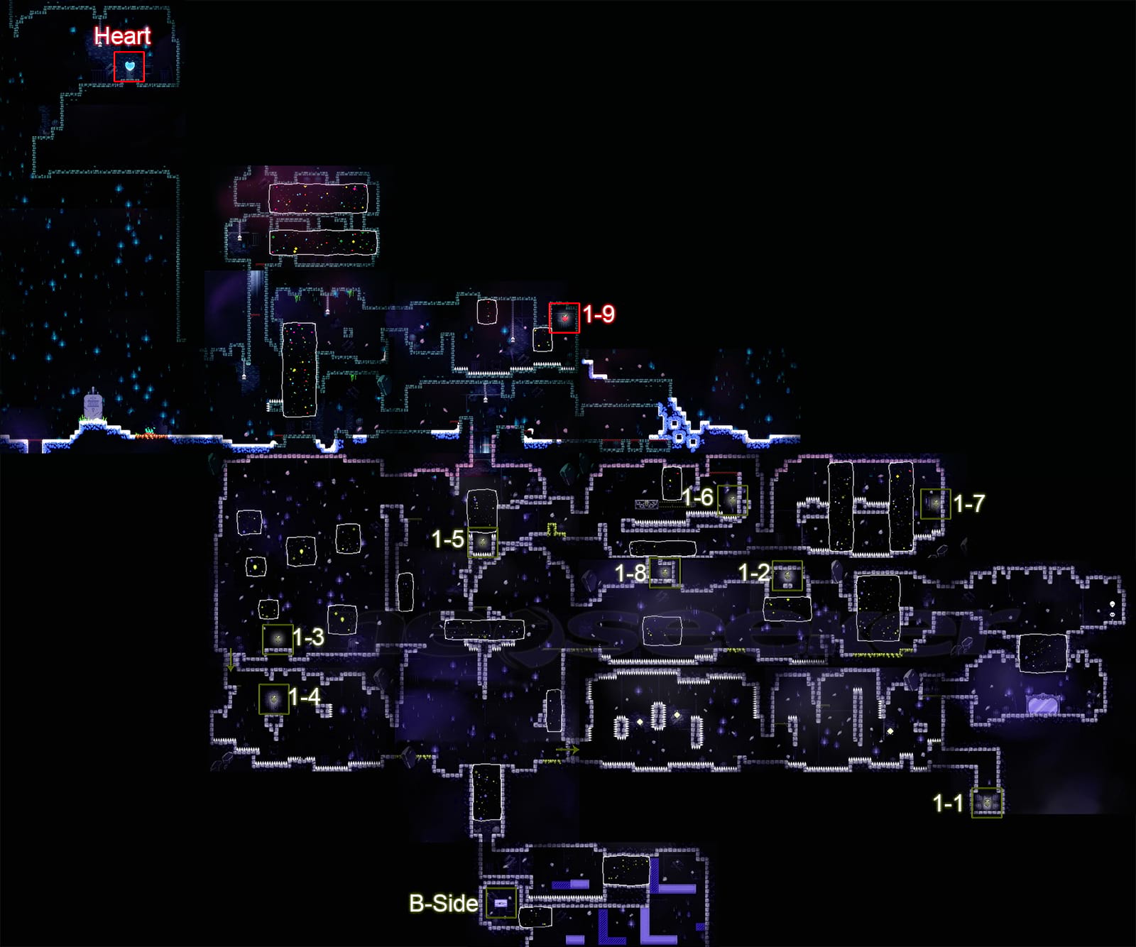 Mapa Predifinido de Celeste