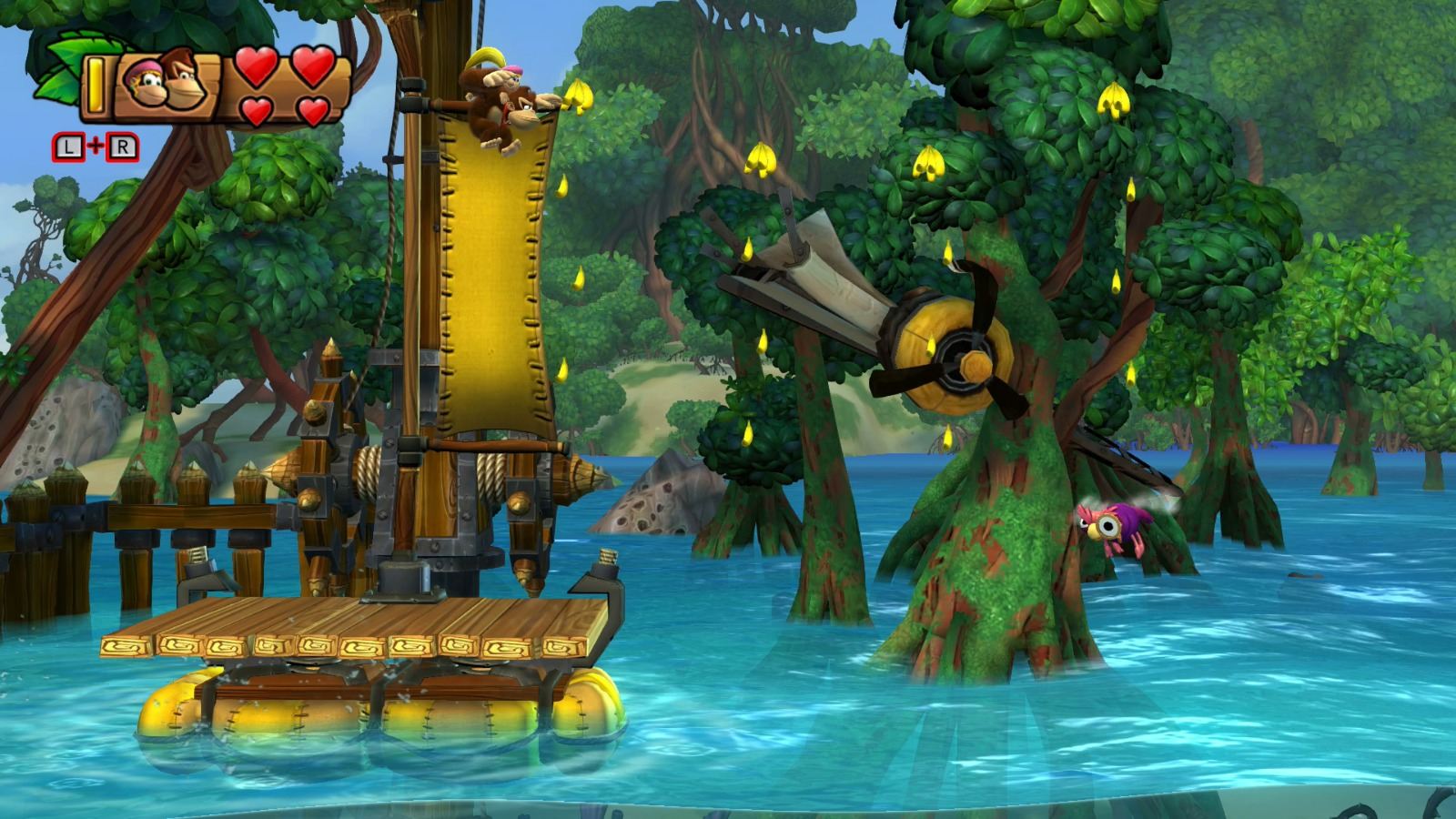 12 Shipwreck Shore Donkey Kong Country Tropical Freeze Walkthrough