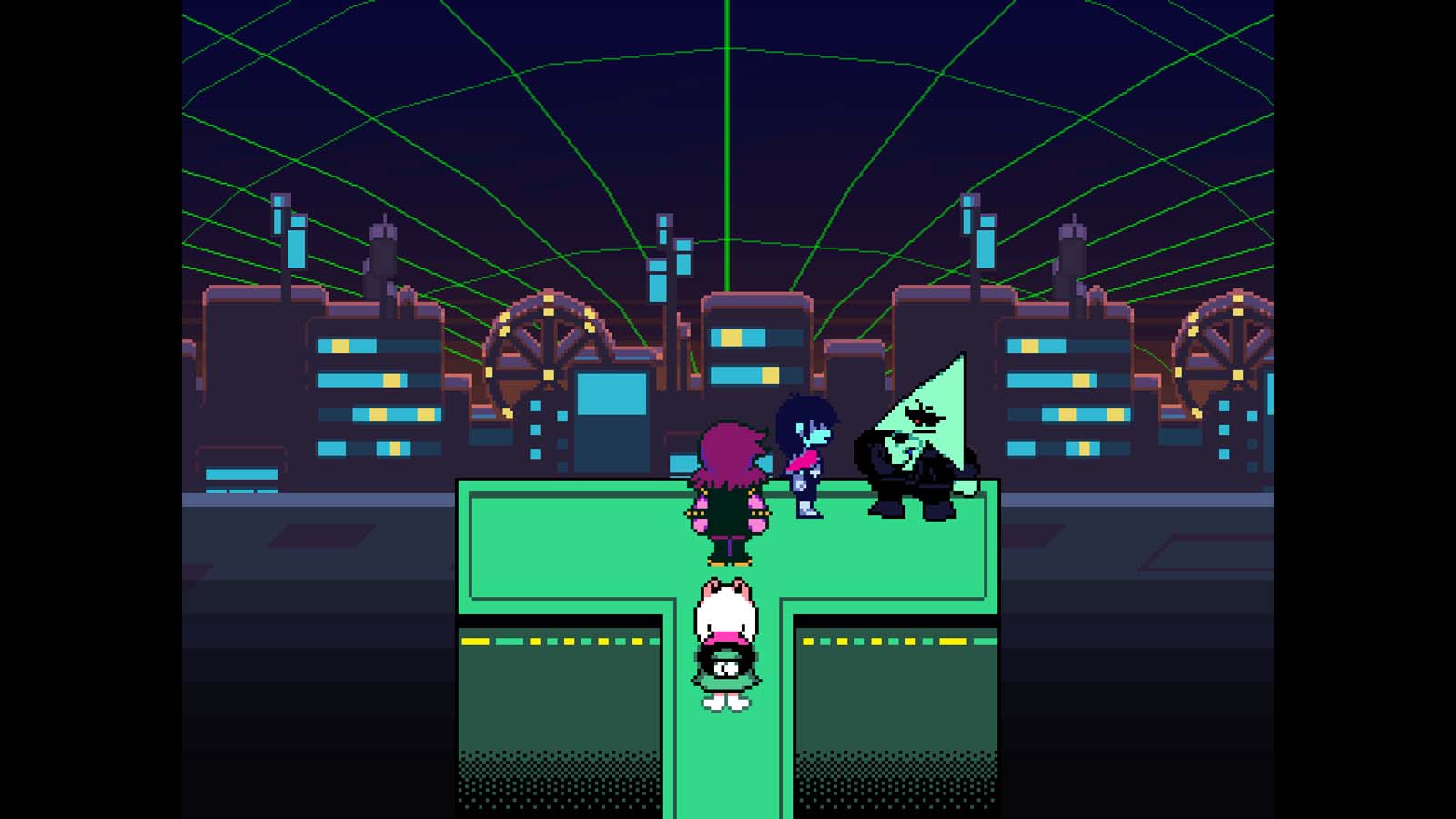 Cyber Field - Deltarune: Chapter 1 and 2 Walkthrough - Neoseeker