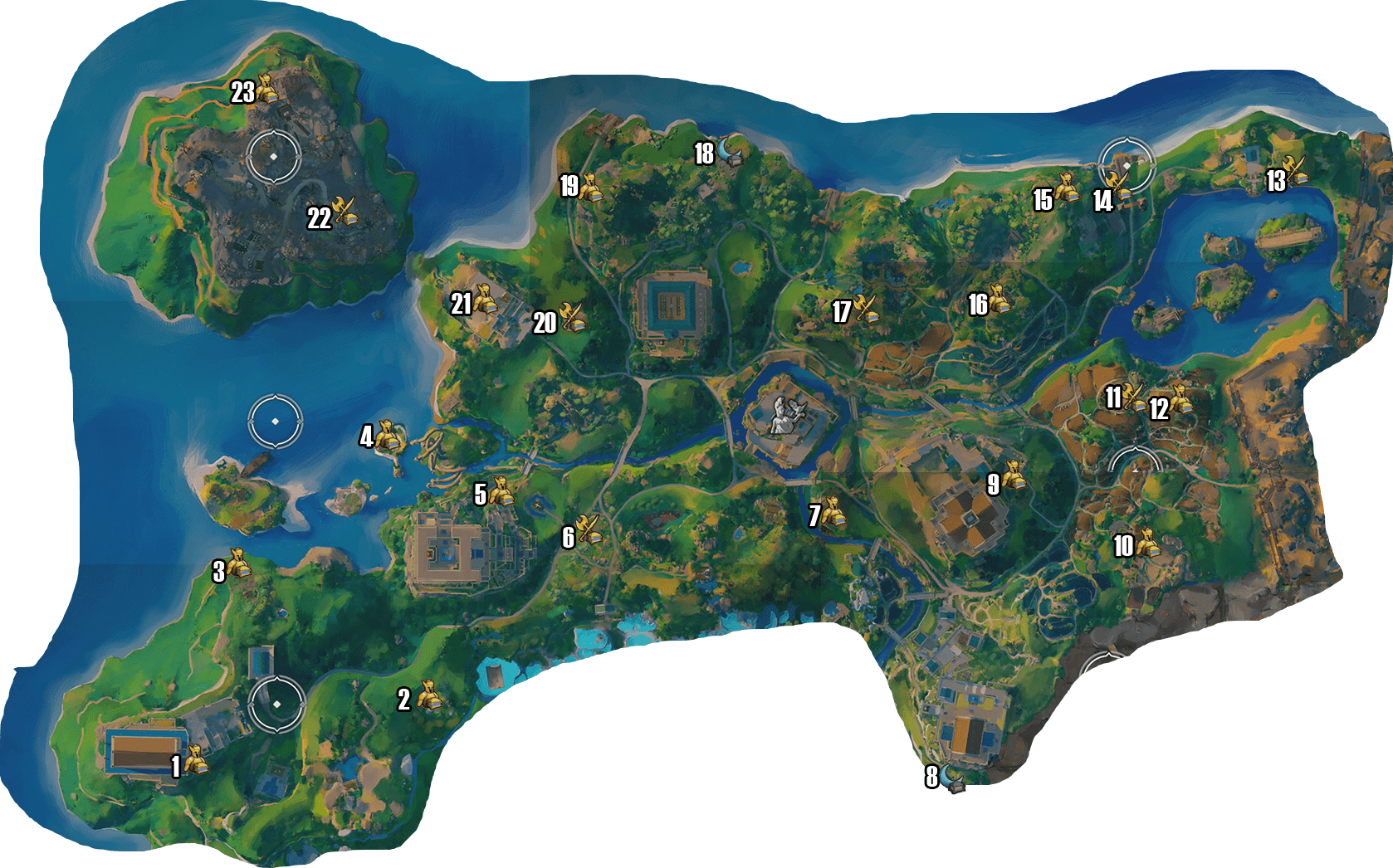 Grove of Kleos Chest Locations Immortals Fenyx Rising Walkthrough