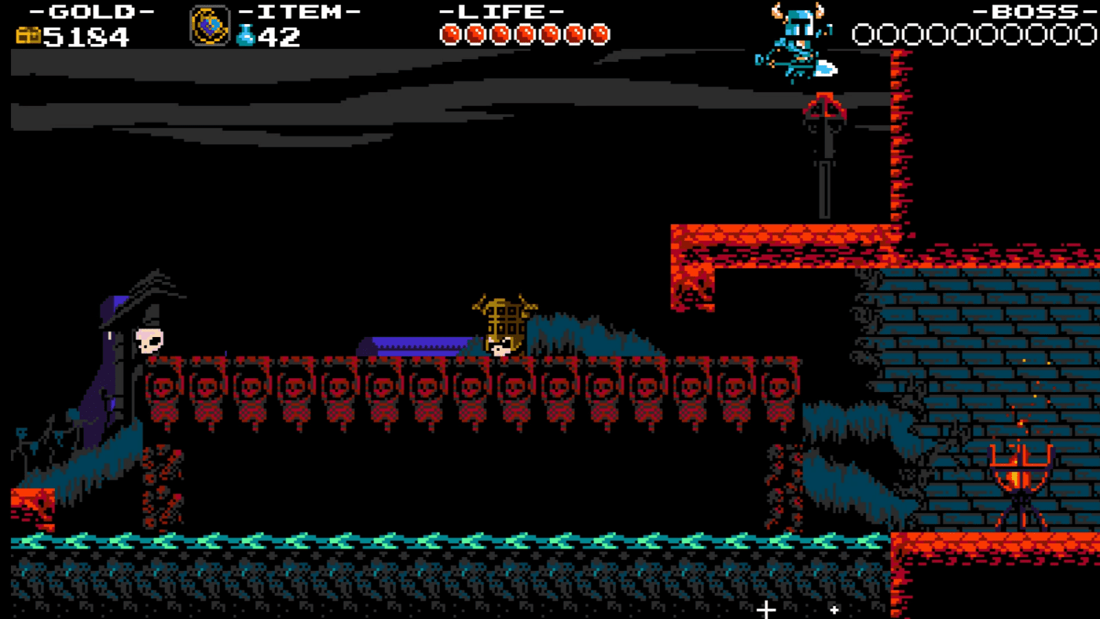 The Lich Yard Shovel Knight Walkthrough Neoseeker