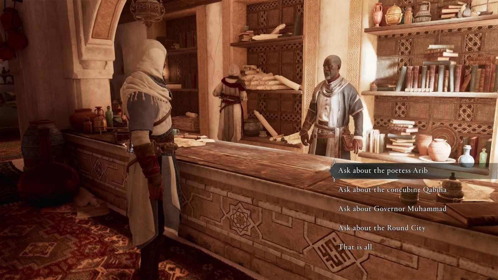 Postrin The Fox and the Hunter - Assassin's Creed Mirage Walkthrough - Neoseeker