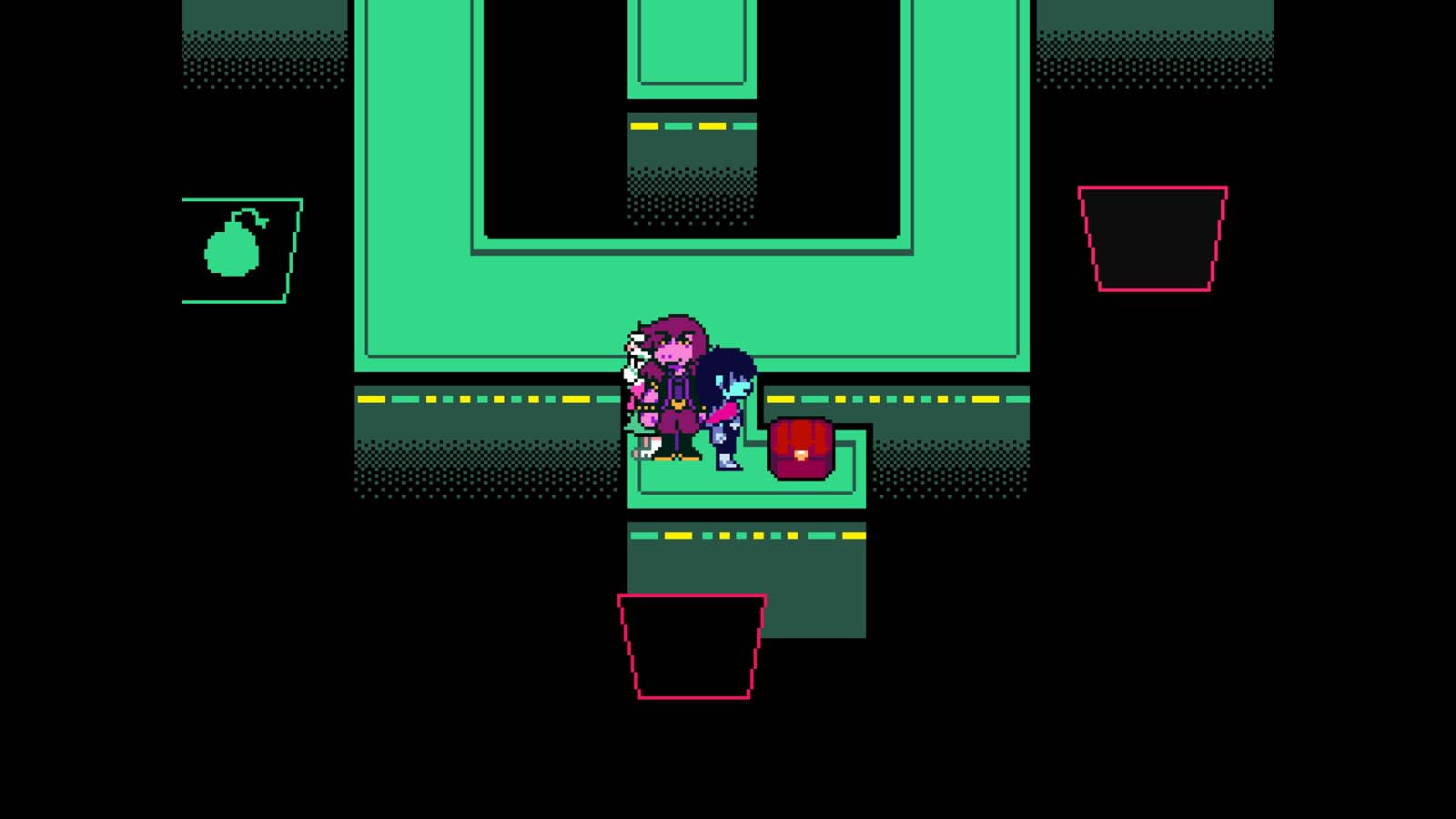 Cyber Field - Deltarune: Chapter 1 and 2 Walkthrough - Neoseeker