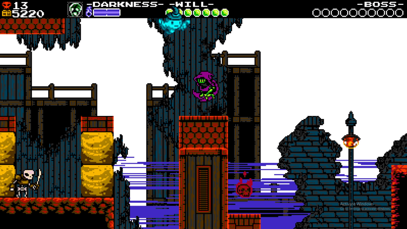 The Lich Yard Walkthrough Shovel Knight Specter of Torment Neoseeker