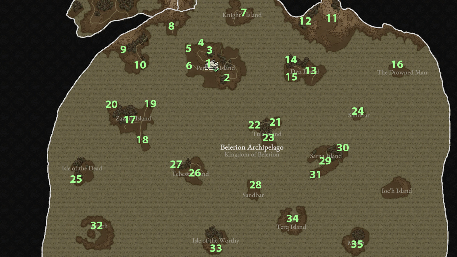 Belerion Archipelago Map Wartales Walkthrough Neoseeker