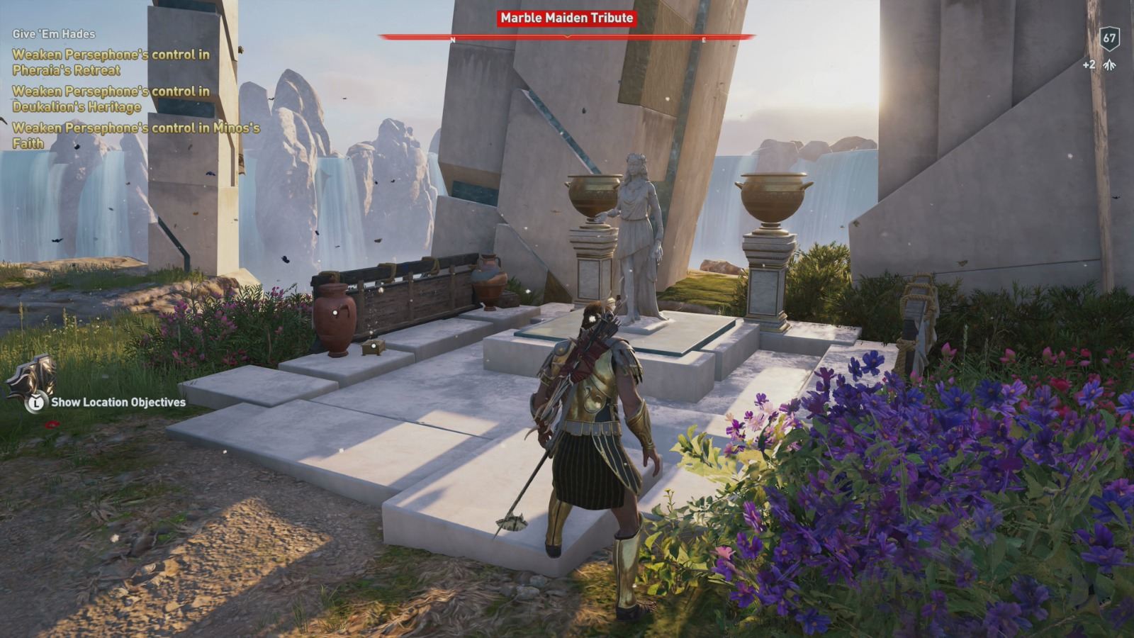 Marble Maiden Tributes Assassin's Creed Odyssey The Fate of Atlantis